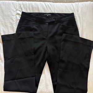 Theory Dark Wool Blend Pants